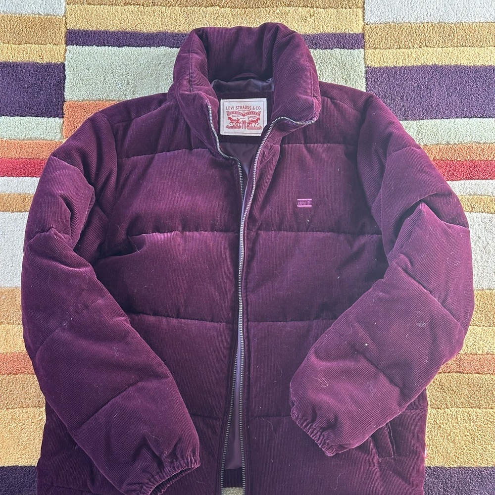 Levi's Burgundy Corduroy Jacket